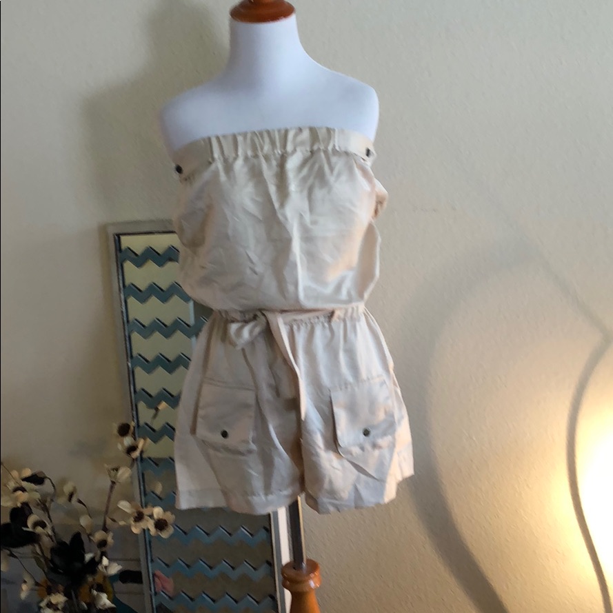 Satin Feel Romper Satin Feel Romper